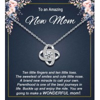 New Mom Gifts for Women, Pregnancy Gifts for First Time Moms, Pregant Wife New Mother Mama to be Necklace-L0001-new-b