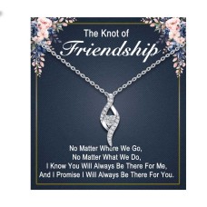 Friendship Necklace, Friendship Gifts, Best Friend Bff Bestfriend Birthday Gifts For Women Teen Girls Unique Female-L0009-friendship