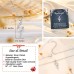 Gifts for Girlfriend, Christmas Best Valentines Day Birthday Gifts for Her Soulmate Romantic Love Necklace for Girlfriend-L0003-soulmate-b